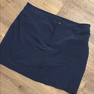 Navy blue skirt